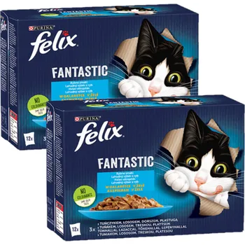 FELIX Fantastické rybí želé příchutě: 24x85g