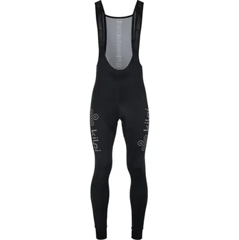 Cyklistické kalhoty KILPI - Kalhoty pánské cyklistické VALLEY-M, černá M