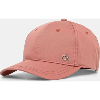 Čepice Bavlněná baseballová čepice Calvin Klein K60K613102 oranžová 32X, vel. ONE SIZE