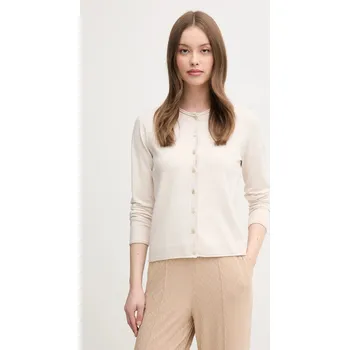 Dámský svetr Kardigan Sisley 17Q3M5203 béžová 02X, vel. XS