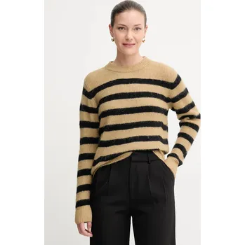 Dámský svetr Vlněný svetr Mos Mosh 165660 zelená 81X, vel. S