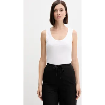 Bavlněný top United Colors of Benetton 3GA2DH010 bílá 00A, vel. S