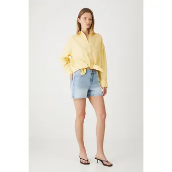 Dámské kraťasy Kraťasy Medicine dámské, modrá barva, medium waist RS25.SZD0A0 50J, vel. M