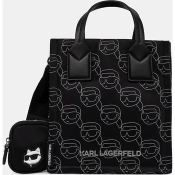 Módní doplněk Kabelka Karl Lagerfeld IKON A1W30130 černá 99A, vel. ONE SIZE