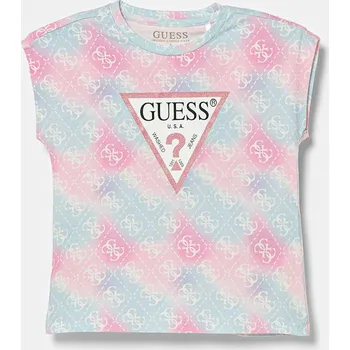 Chlapecké tričko Dětské tričko Guess K5YI02.K6YW4.9BYA růžová 30X, vel. 122-125