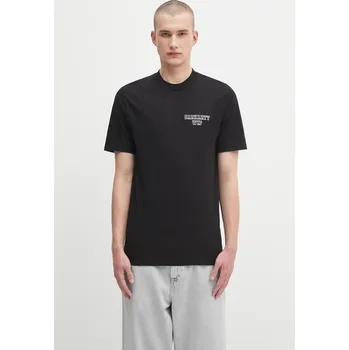 Bavlněné tričko Carhartt WIP S/S Alumni, XL, černá, 99X