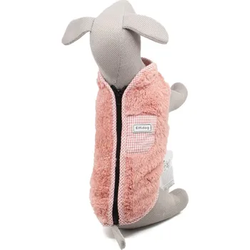 Obleček pro psa Vsepropejska Softie fleecová mikina pro psa na ZIP Barva: Růžová, Délka zad (cm): 30-31, Obvod hrudníku: 38 - 52 cm