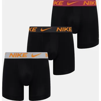 Pánské spodní prádlo Boxerky Nike 3-pack černá barva, 0000KE1157 0000KE1157.M 99A, vel. XL