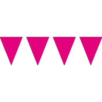 Party dekorace Folat Banner vlaječkový Hot pink 3m
