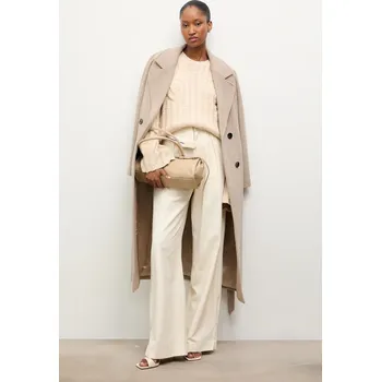 Dámský kabát Vlněný kabát Answear.LAB WA24.KPD006 hnědá 88M, vel. L