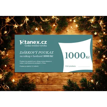 Dárkový potravinový koš Stanex Dárkový poukaz 1000,- Kč