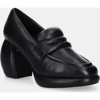 Dámské lodičky Kožené lodičky Clarks Originals CUR Loafer 1, 40, černá, 99X