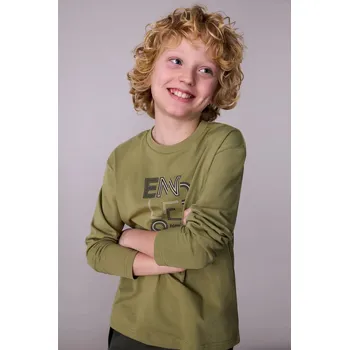 Chlapecké tričko Tričko s dlouhým rukávem Mayoral zelená barva, 842 842.7E.Junior.9BYA 91X, vel. 152