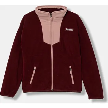 Chlapecká mikina Dětská fleecová mikina Columbia Sequoia Grove 2087631 burgundské 93X, vel. 140