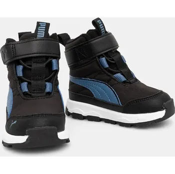 Dívčí zimní obuv Dětské zimní boty Puma Evolve Boot AC+ Inf černá barva 392646 99A, EUR 21