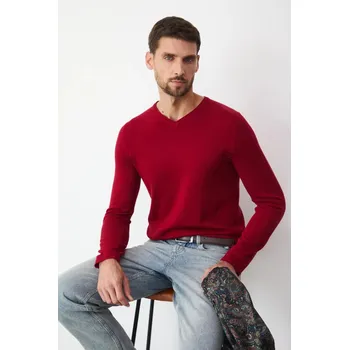 Dámský svetr Bavlněný svetr Medicine RW24.SWM090 červená 33X, vel. XL