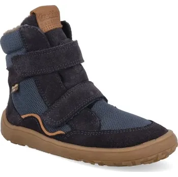 Chlapecká obuv Zimní barefoot bota Froddo G3160247 Dark Blue 34