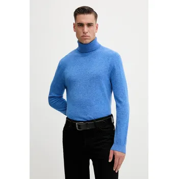 Pánský svetr Vlněný svetr United Colors of Benetton 1002U2180 modrá 55A, vel. S