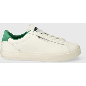 Pánské tenisky Sneakers boty Tommy Jeans TJW CUPSOLE SNEAKER ESS EN0EN02508 bílá 00A, EUR 41