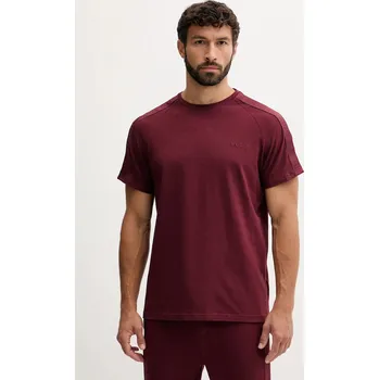 Pánské tričko Tričko HUGO LIAM T-shirt 50540912 burgundské 83X, vel. L