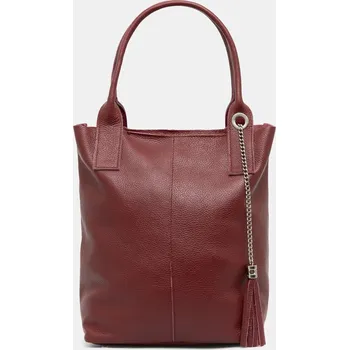 Kabelka Kožená kabelka Answear Lab 100400.hak burgundské 83X, vel. ONE SIZE