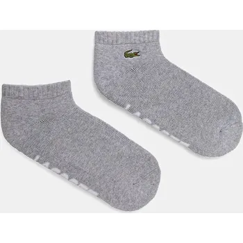 Pánské ponožky Ponožky Lacoste 2-pack RA2653 šedá 90X, vel. 35/38