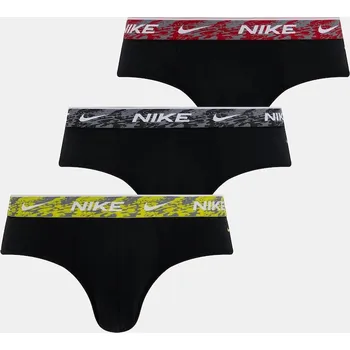 Boxerky Spodní prádlo Nike 3-pack pánské, černá barva, 0000KE1006 0000KE1006. 99B, vel. M