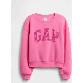 Dívčí mikina GAP Dívčí Dětská oversize mikina GAP Růžová L (2946925)