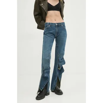 Dámské džíny Džíny Y/Project EVERGREEN HOOK AND EYE SLIM JEANS, 28, modrá, 55J