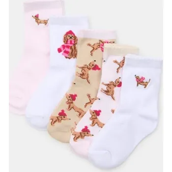 Dětská móda Sinsay - Sada 5&nbsp;párů ponožek - vícebarevná - 266GS-MLC - 266GS-MLC-R31