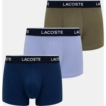 Boxerky Lacoste 3-pack 5H1300 námořnická modř 59B, vel. S