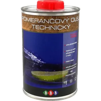 Olej na dřevo BBB barvy Pomerančový olej technický 0,9 L
