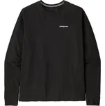 Pánské tričko Patagonia LONG-SLEEVED P-6 LOGO RESPONSIBILI-TEE - černá XL
