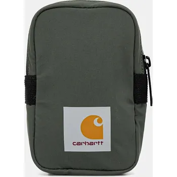Peněženka Taštička Carhartt WIP Bowden zelená barva, I035224.2ZXXX, ONE SIZE, 91X