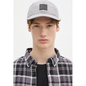 Kšiltovka Kšiltovka Carhartt WIP Canvas Cap, ONE SIZE, šedá, 90X