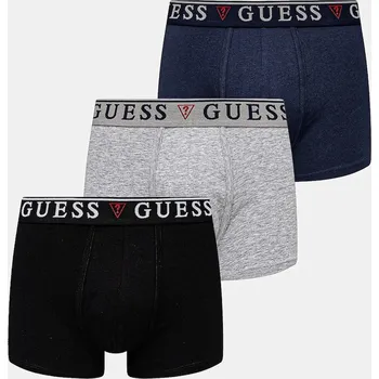 Pánské spodní prádlo Boxerky Guess BRIAN 3-pack U97G01.K6YW1 černá 99M, vel. XL