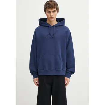 Dámská mikina Bavlněná mikina Carhartt WIP Hooded Benton Sweat, L, modrá, 57X