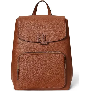 Sportovní batoh Kožený batoh Lauren Ralph Lauren 431969355 hnědá 88X, vel. ONE SIZE