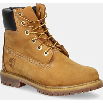 Pánská obuv Kožené boty Timberland Premium 6 Inch, 36, hnědá, 82X