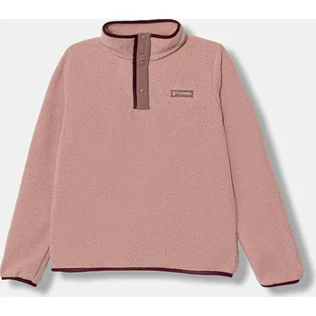 Chlapecká mikina Dětská fleecová mikina Columbia Helvetia 2087831 růžová 34X, vel. 116
