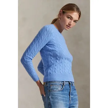 Dámský svetr Svetr Polo Ralph Lauren dámský, modrá barva, 211971865, L, 50X