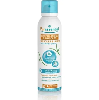 Masážní přípravek PURESSENTIEL Chladící sprej na svaly a klouby 150ml