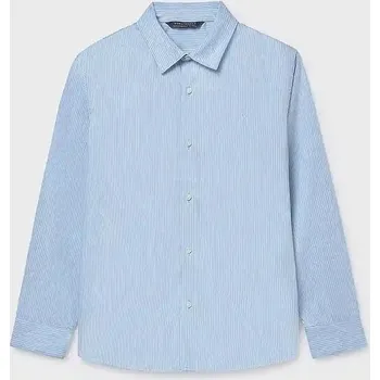 Chlapecká košile Dětská košile Mayoral 874.7A.Junior.9BYA modrá 50X, vel. 128