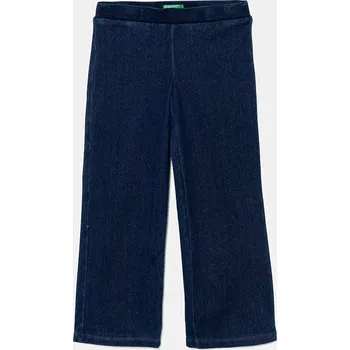 Dívčí oblečení Dětské legíny United Colors of Benetton 4I42GE02S.P.seasonal modrá 95X, vel. 82