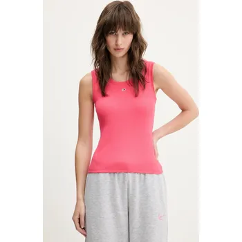 Top Tommy Jeans DW0DW20673 růžová 38X, vel. XS