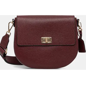 Kabelka Kožená kabelka Geox D25KAA.00046.C9999 burgundské 83X, vel. ONE SIZE