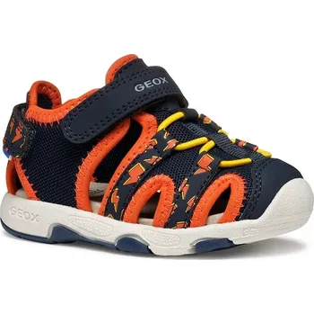 Dívčí obuv Dětské sandály Geox SANDAL MULTY zelená barva, B450FB.014CE B450FB.014CE.20.23 59X, EUR 21