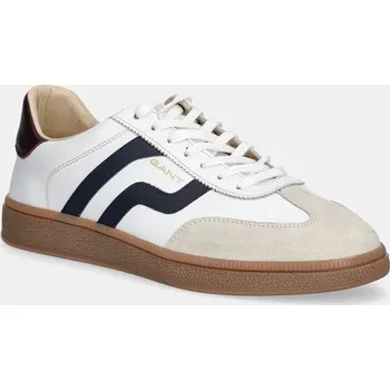 Pánské tenisky Kožené tenisky Gant Cuzmo 31631012 bílá 00A, EUR 42