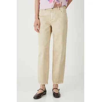 Dámské džíny Bavlněné džíny Medicine dámské, béžová barva RW25-SPD202 08X, vel. XXL