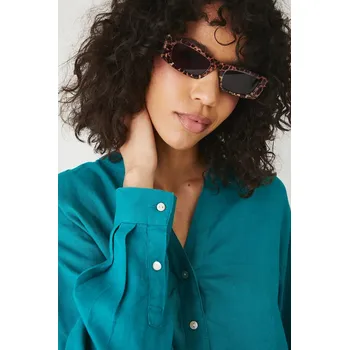 Dámská halenka Lněná halenka Medicine RS25.BDD706 tyrkysová 67X, vel. M